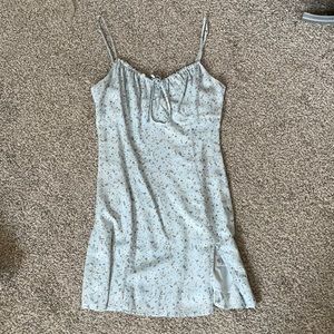 Grey bandit floral dress
